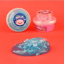 Putty Crystal with Axolot, 1 st - Robetoy - 2