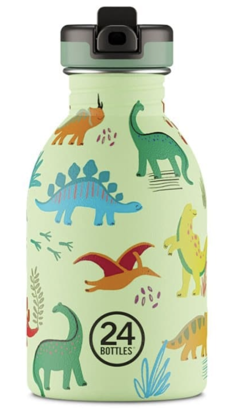 Vesipullo 0,25 L Sport Cap Jurassic Friends - 24Bottles