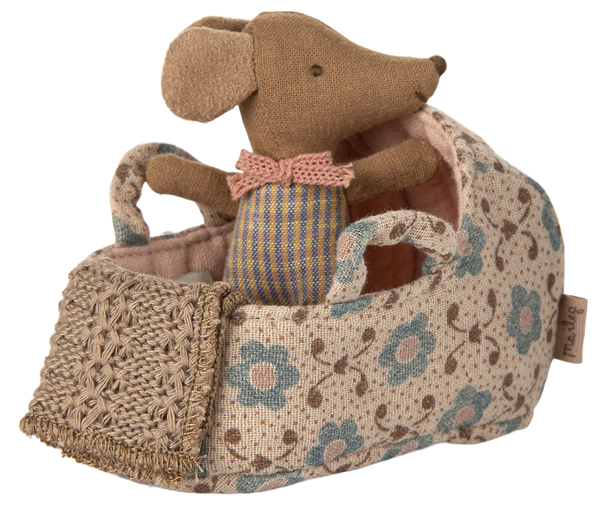 Carry cot Baby mouse Rose - 2