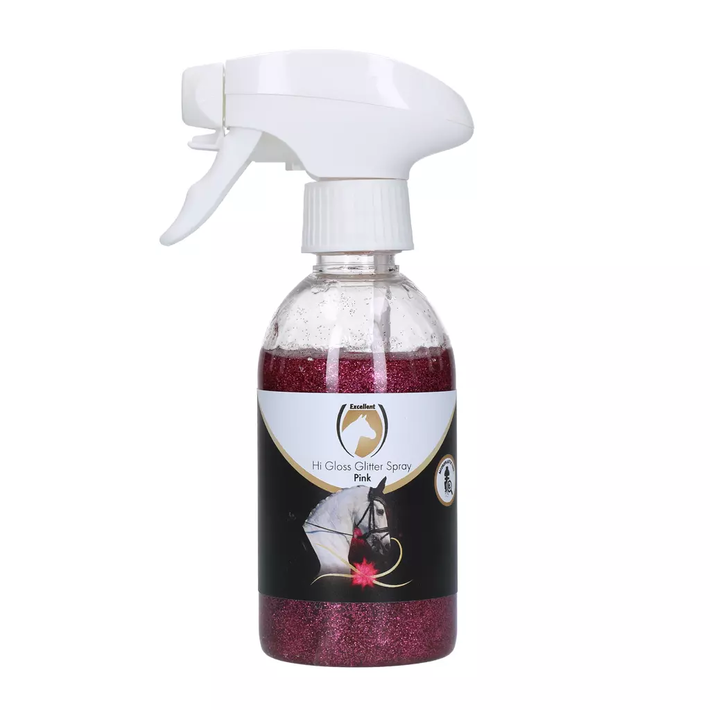 Excellent - Rosa glitter spray