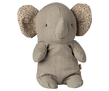 Safari friends Elephant Small Iron grey