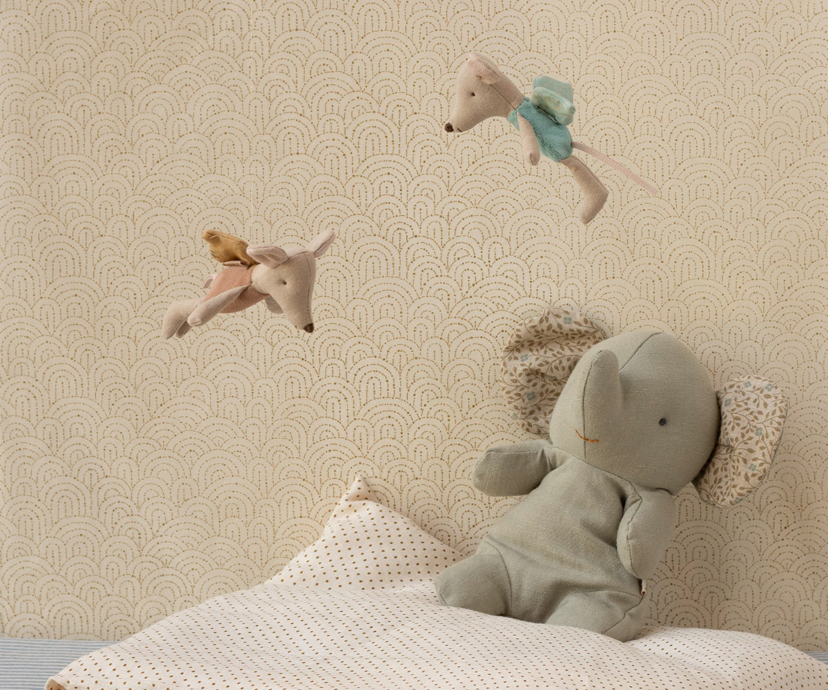 Safari friends Elephant Small Iron grey - 3