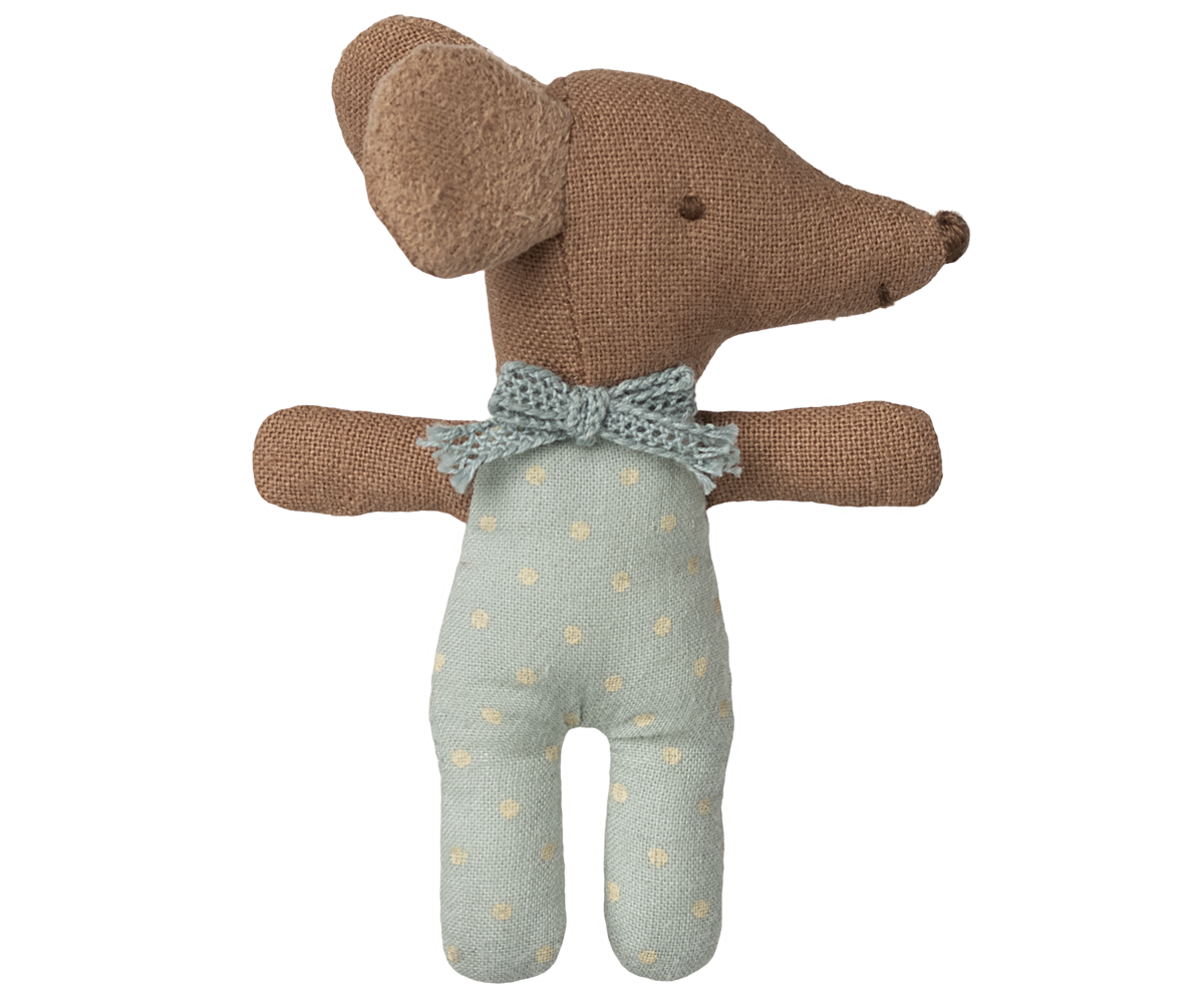 Sleepy wakey baby mouse in matchbox Blue - 2