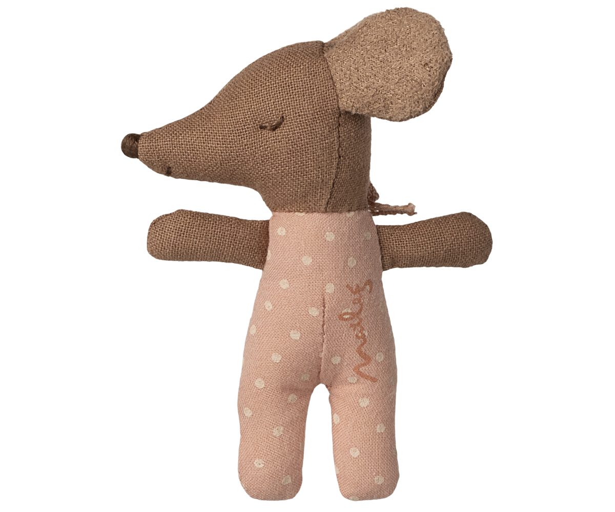 Sleepy wakey baby mouse in matchbox Rose - 3