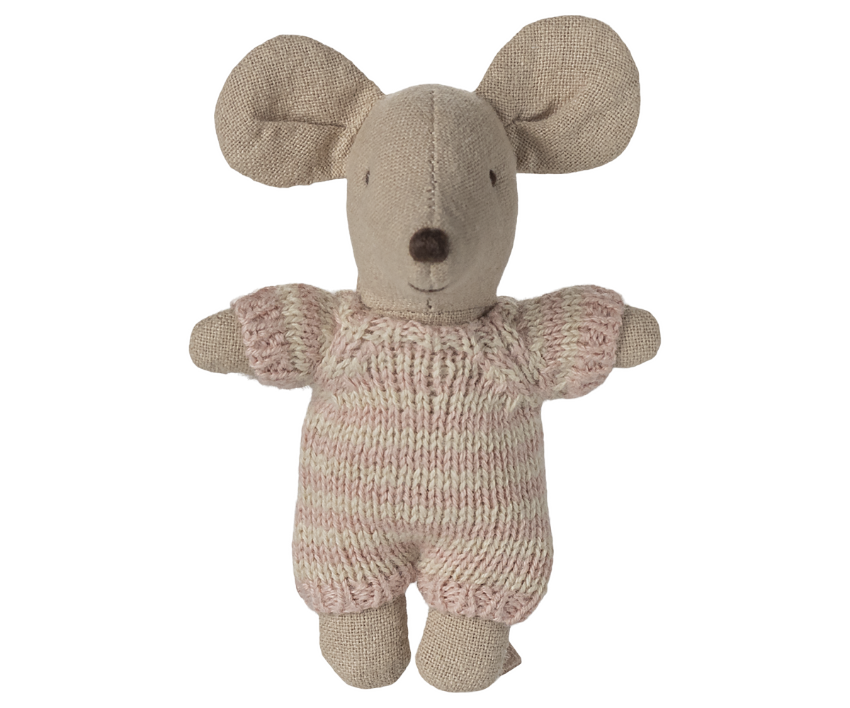 Baby mouse in carry cot Rose - 3
