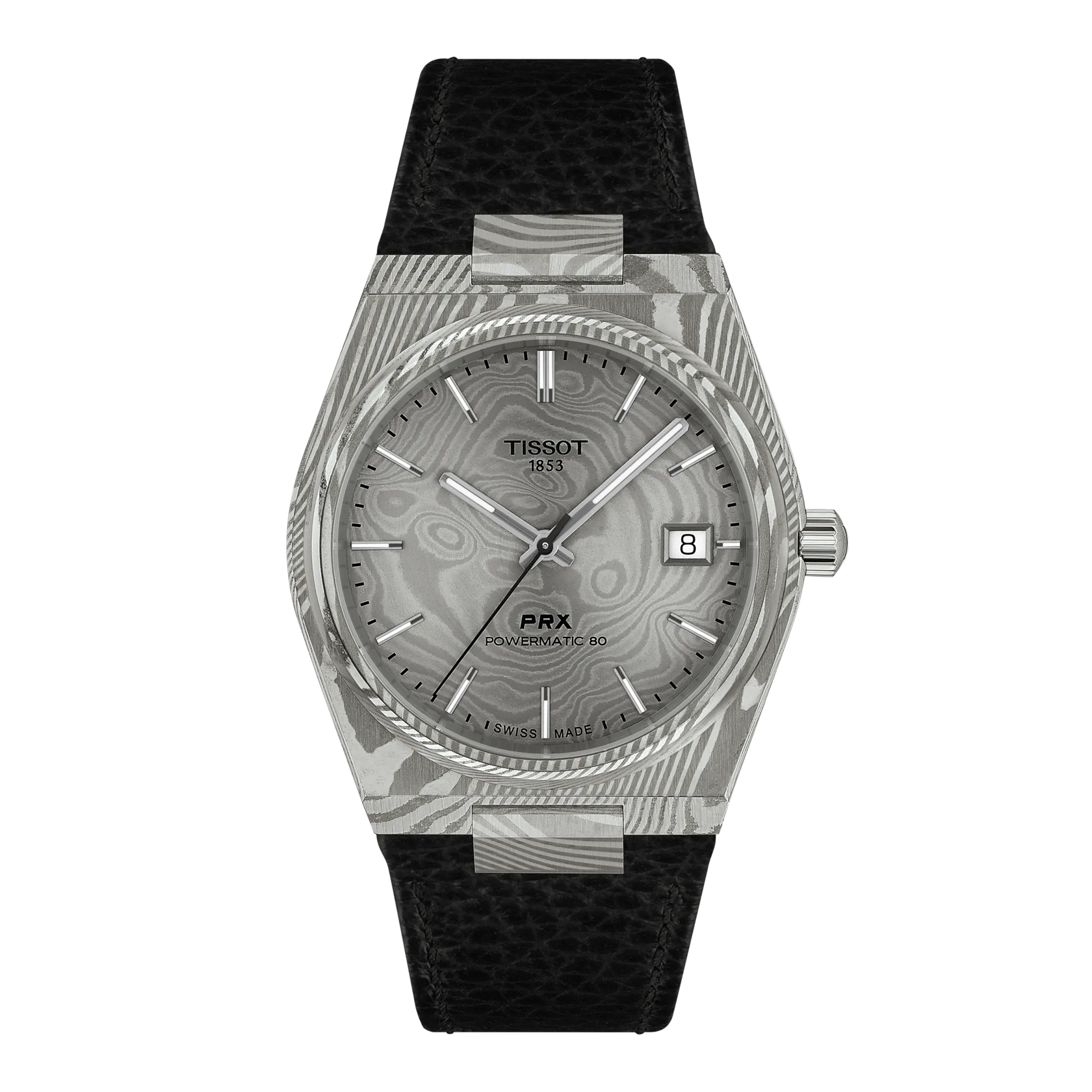 Tissot PRX 38mm Damascus Steel - 3