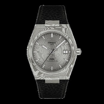 Tissot PRX 38mm Damascus Steel
