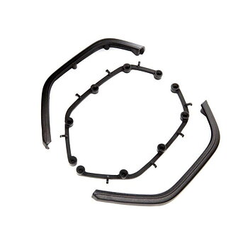 AXIAL Rear Fenders, Jeep JLU: SCX10 III