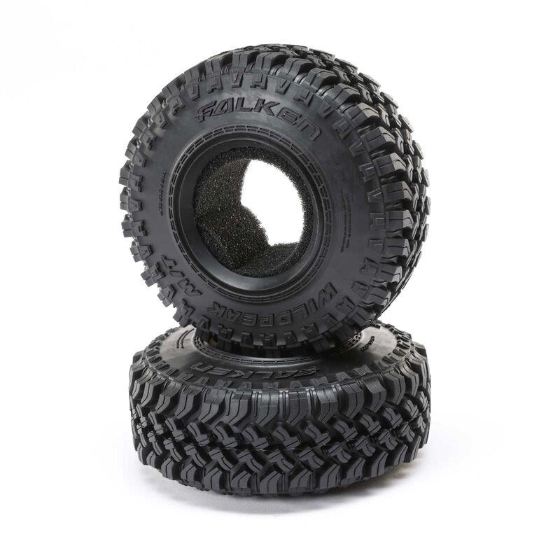 AXIAL 1.9 Falken WILDPEAK M/T 4.19inch R35 Tires with Inserts (2)