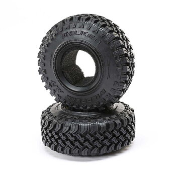 AXIAL 1.9 Falken WILDPEAK M/T 4.19inch R35 Tires with Inserts (2)