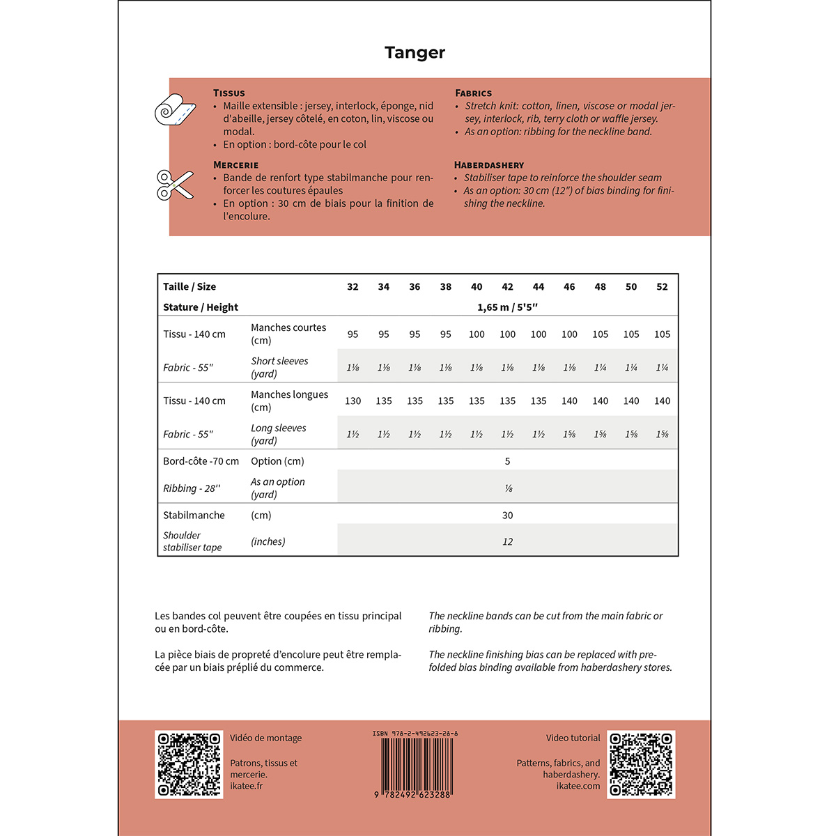 TANGER T-SHIRT - 32-52 - 2