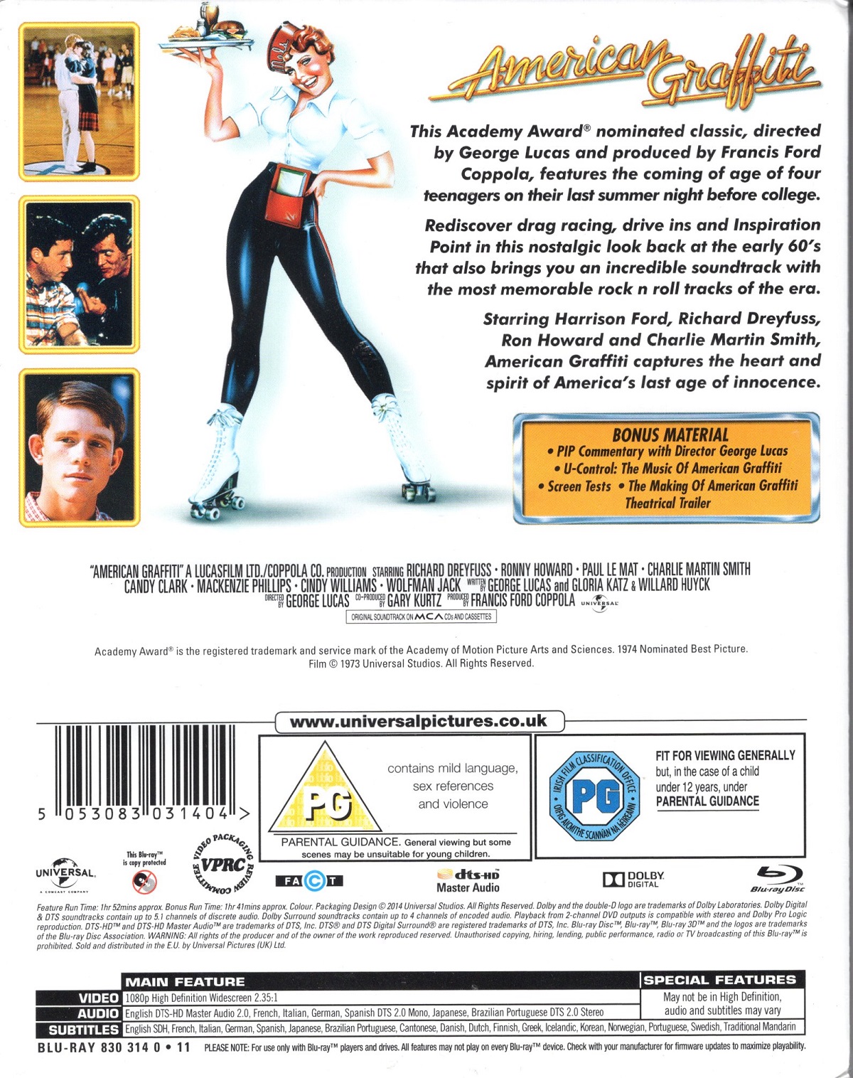 American Graffiti (Limited Edition Steelbook) (Blu-ray) - 2