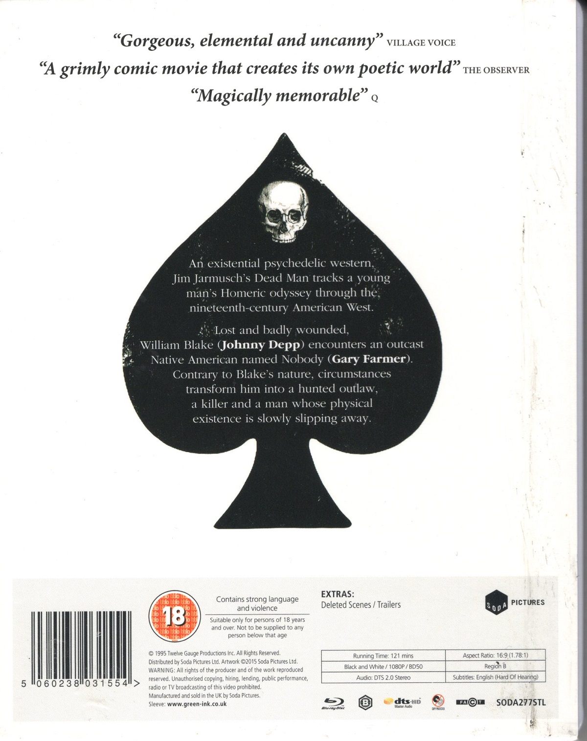 Dead Man (Limited Edition Steelbook) (ej svensk text) (Blu-ray) - 2