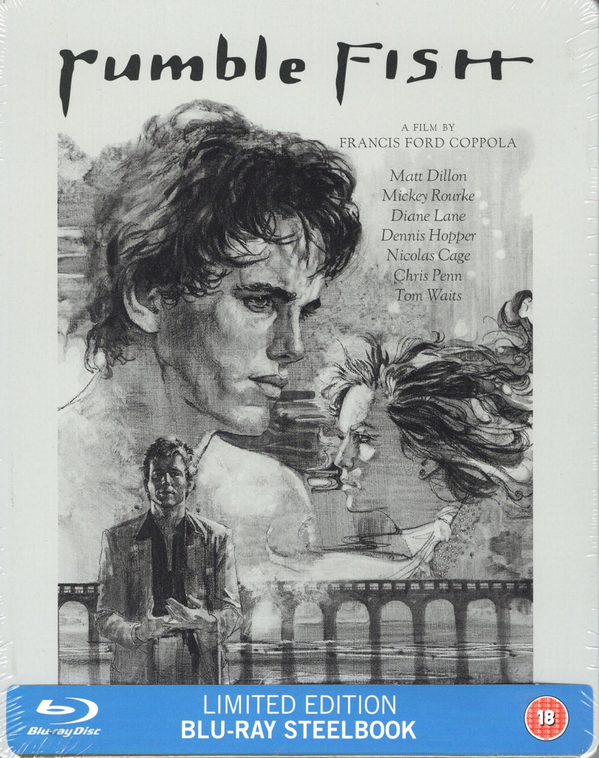 Rumble Fish (Limited Edition Steelbook) (ej svensk text) (Blu-ray)