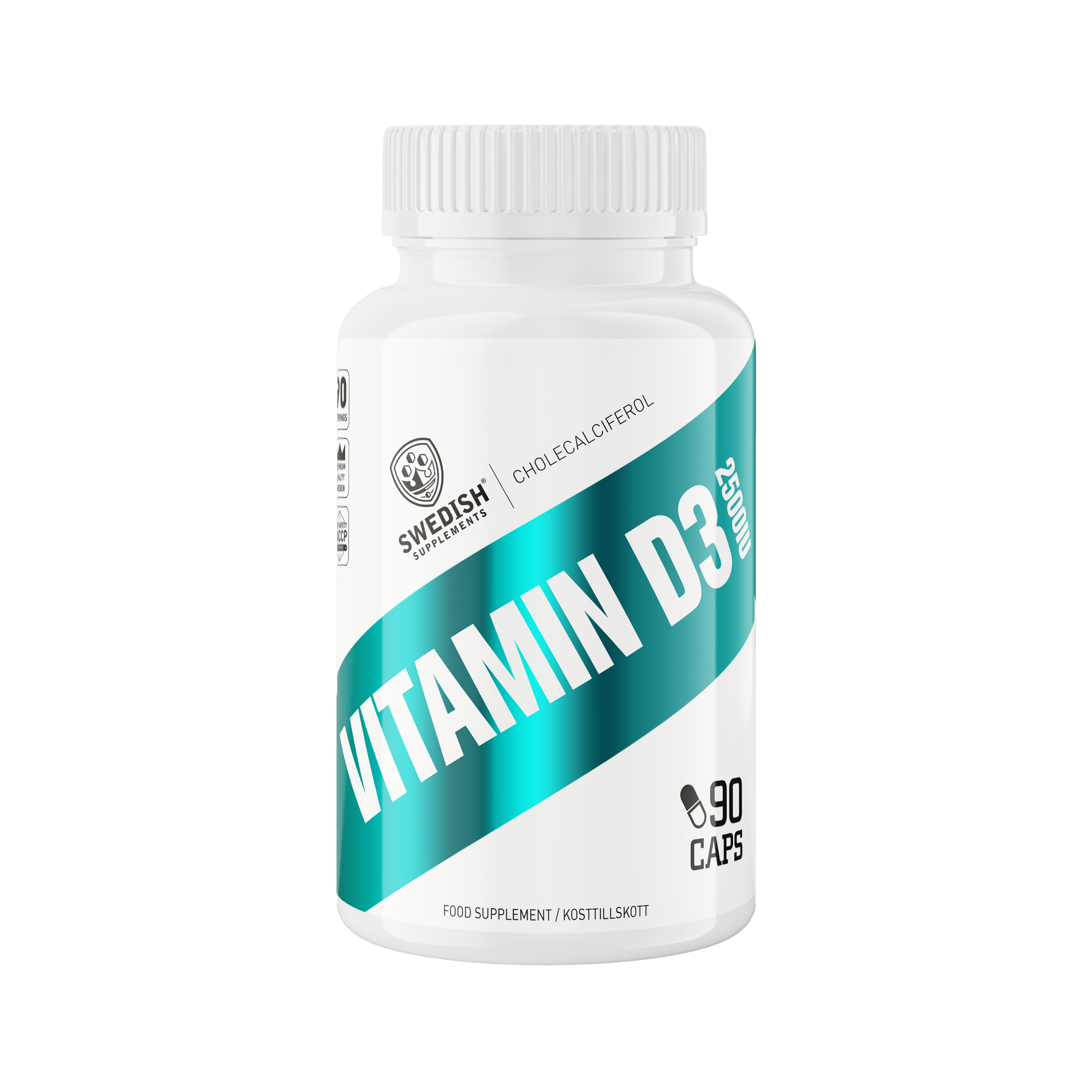 Vitamin D3 2500IU - 90 Caps