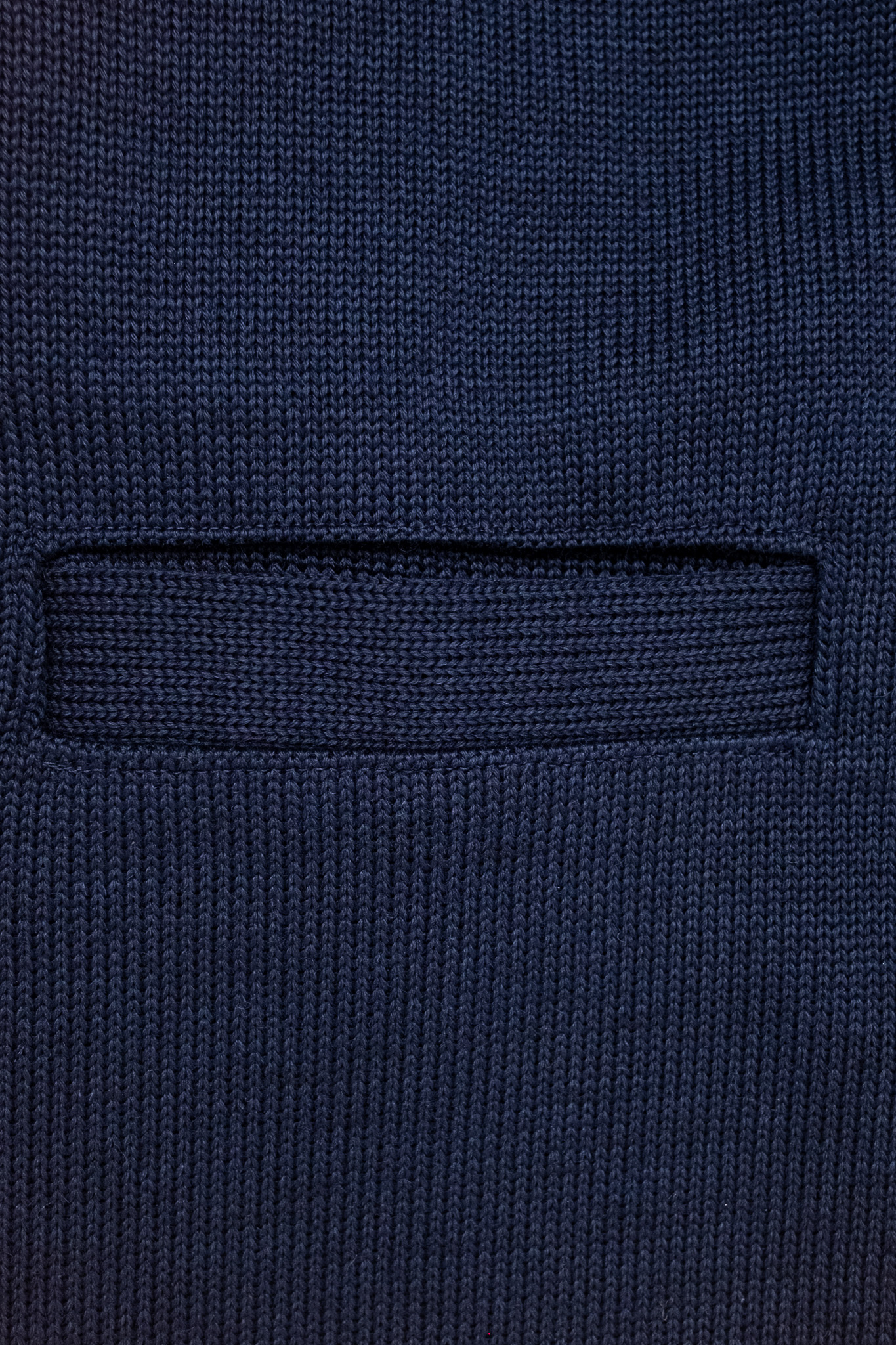 Dehen 1920 - Slouchy Varsity Wool Cardigan DkNavy/Off White - 7