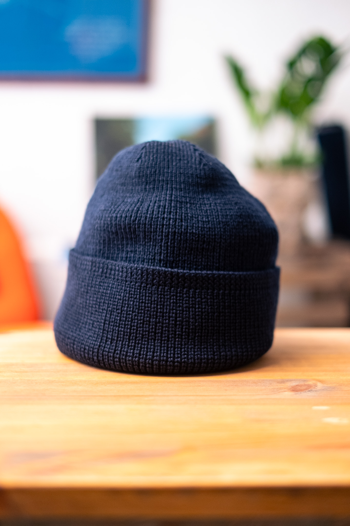 Dehen 1920 - Wool Knit Watch Cap Dark Navy
