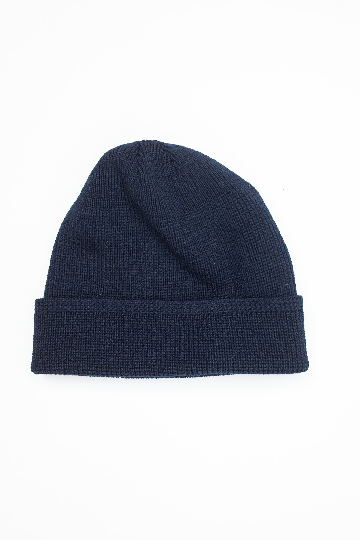 Dehen 1920 - Wool Knit Watch Cap Dark Navy - 4