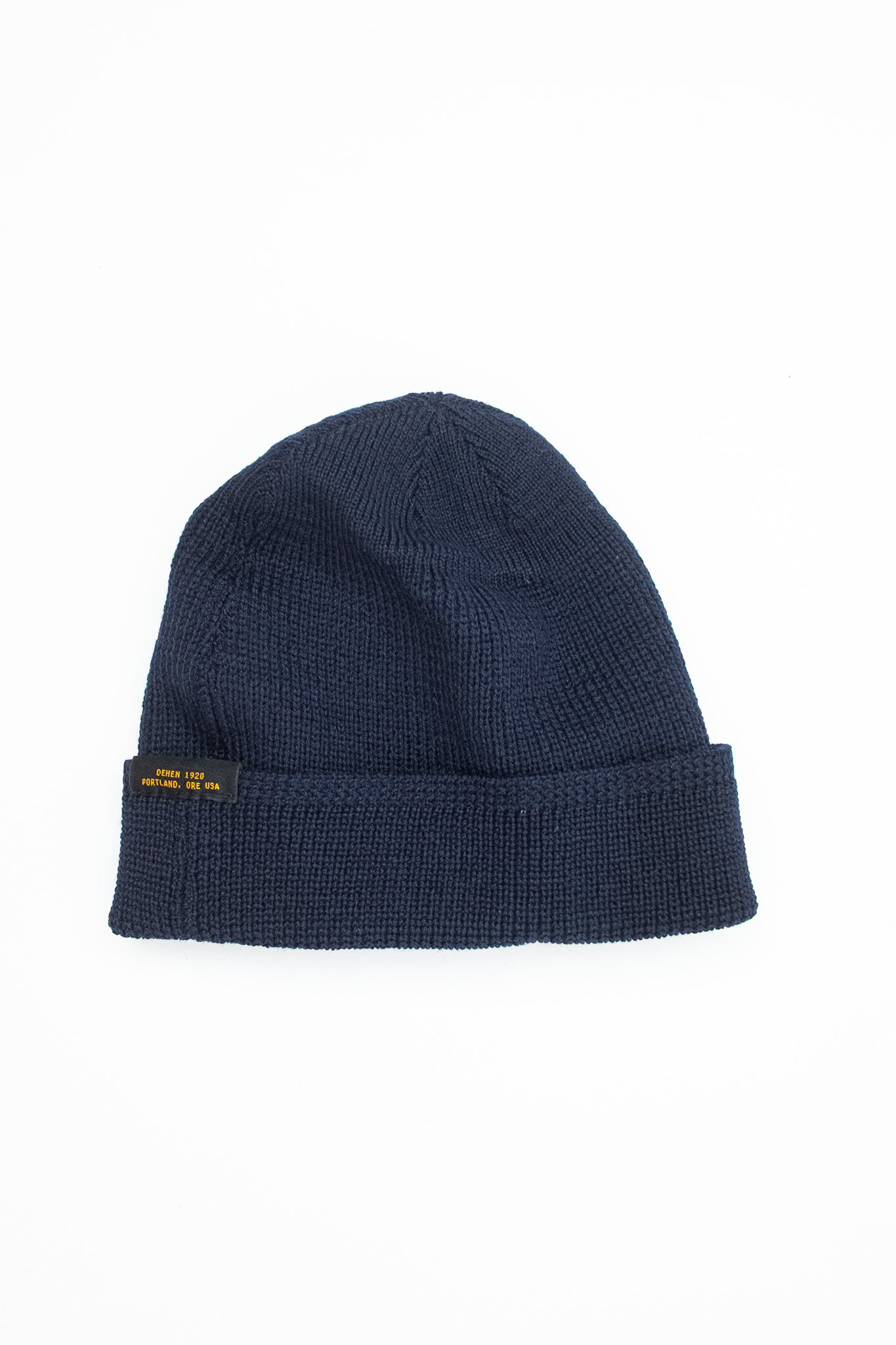 Dehen 1920 - Wool Knit Watch Cap Dark Navy - 2