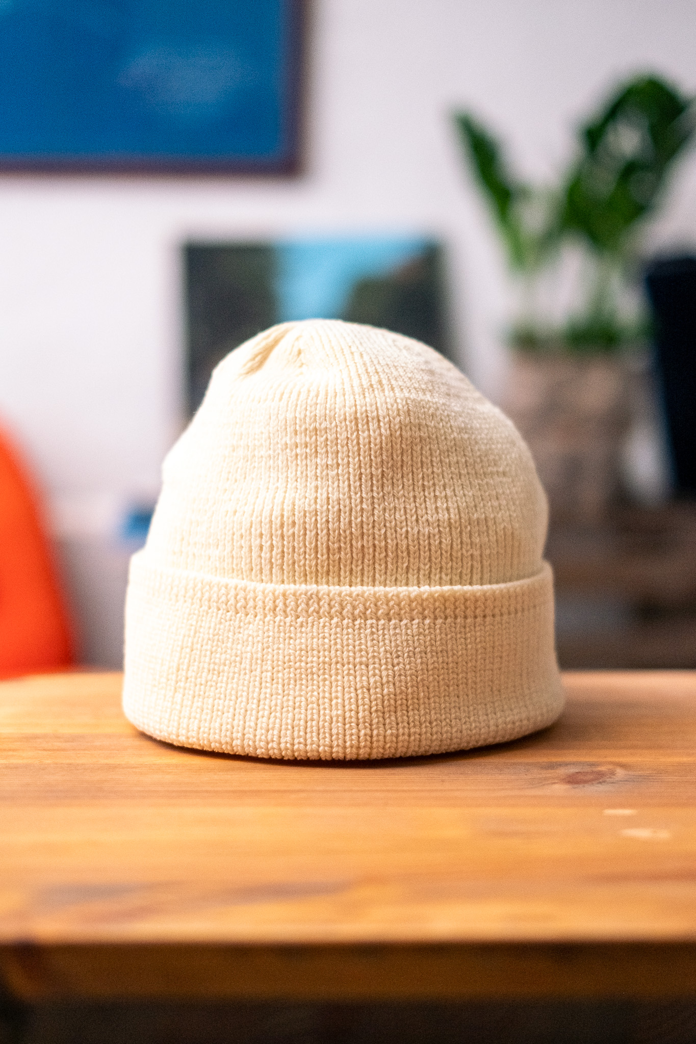 Dehen 1920 - Wool Knit Watch Cap Natural