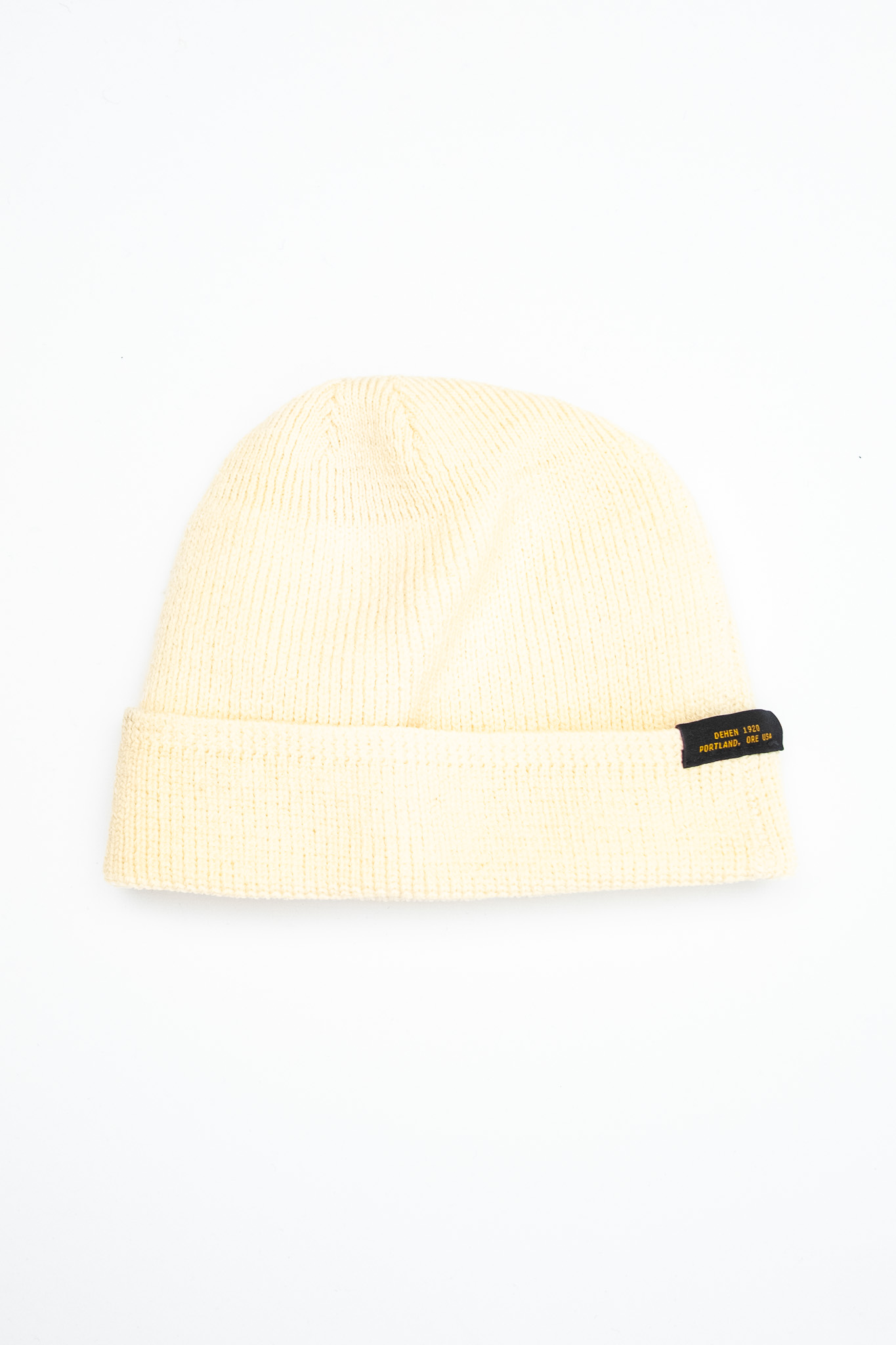 Dehen 1920 - Wool Knit Watch Cap Natural - 2