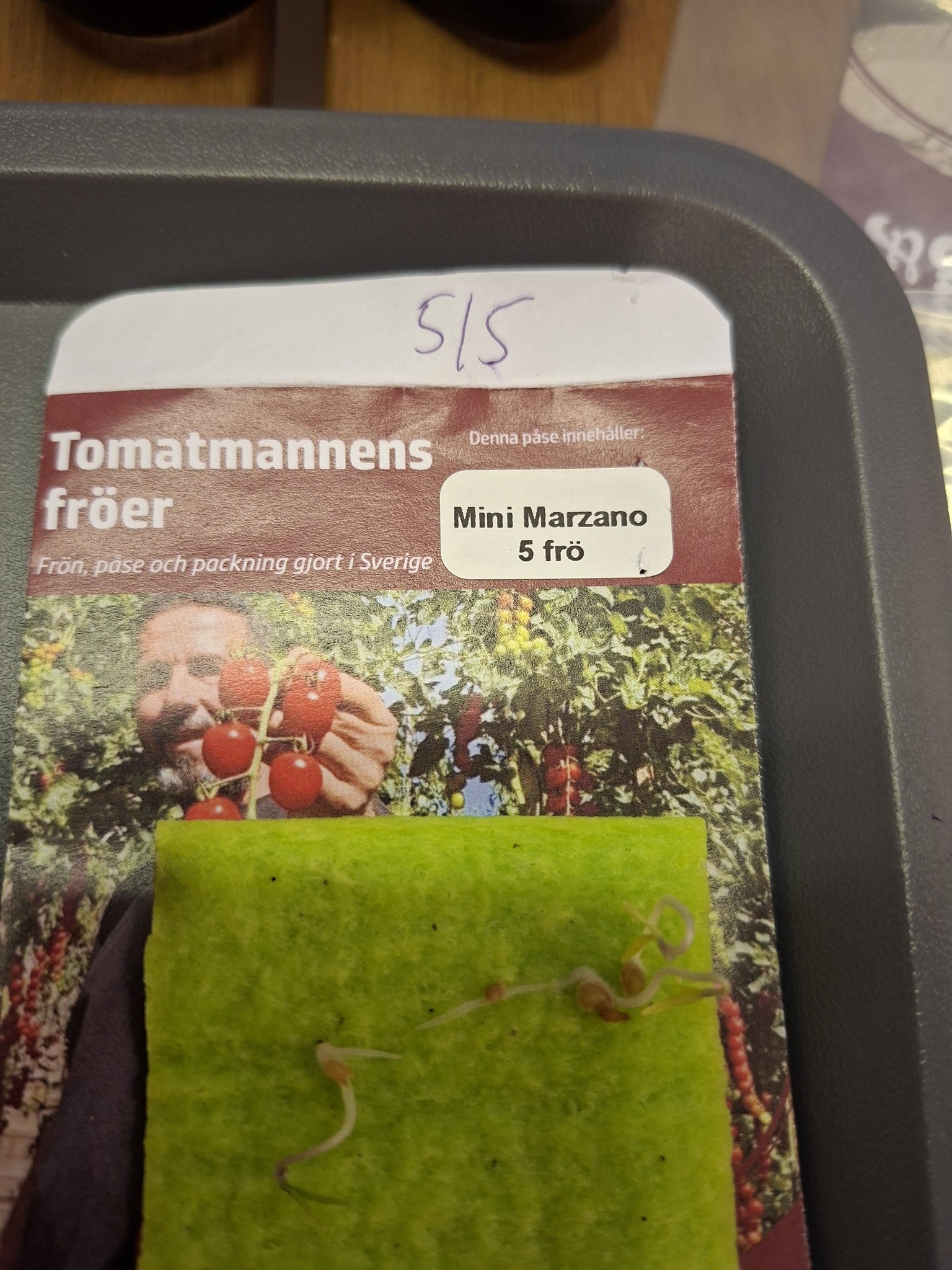 Tomatmannens Tomat Mini Marzano 5  frö Nyhet 2026! - 2
