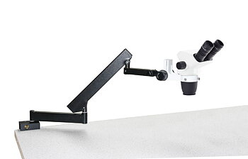 Euromex NexiusZoom NZ.1902-A binokulär stereolupp 6,7–45×, ledat armstativ med bordsklämma
