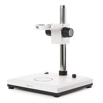 Euromex NZ.9005 pelarstativ med justerbar genomfallande 3 W LED-belysning för 76 mm stereohuvuden