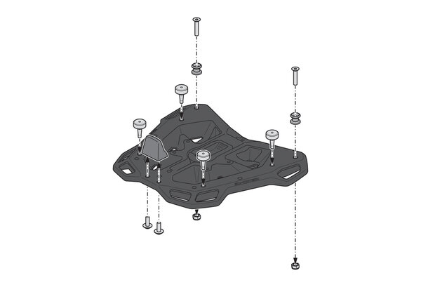 DUSC L top case system. BMW R 1300 RS  - 2