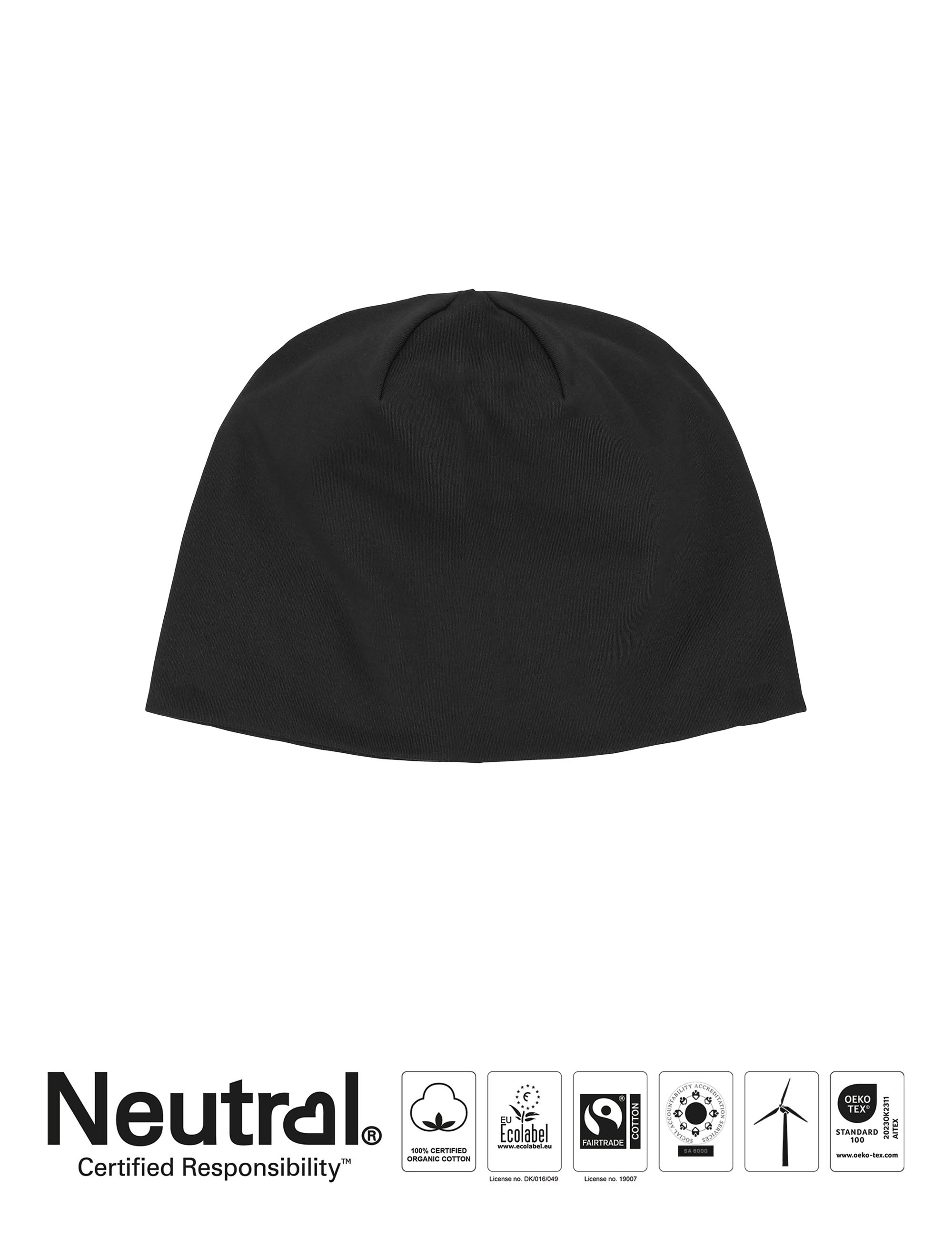 INTERLOCK BEANIE, Unisex, Neutral, Fairtrade & Organic GOTS - 2