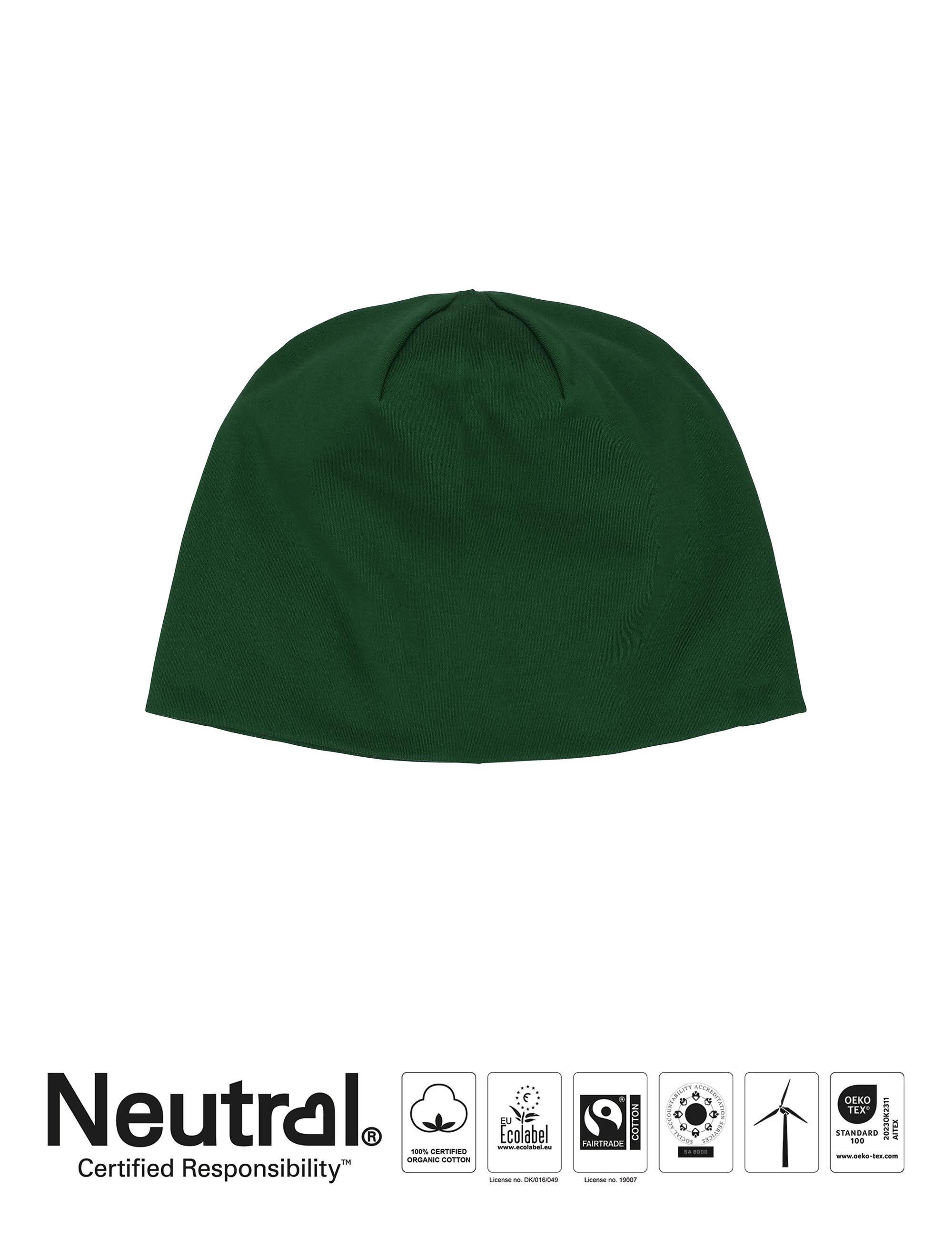 INTERLOCK BEANIE, Unisex, Neutral, Fairtrade & Organic GOTS - 7