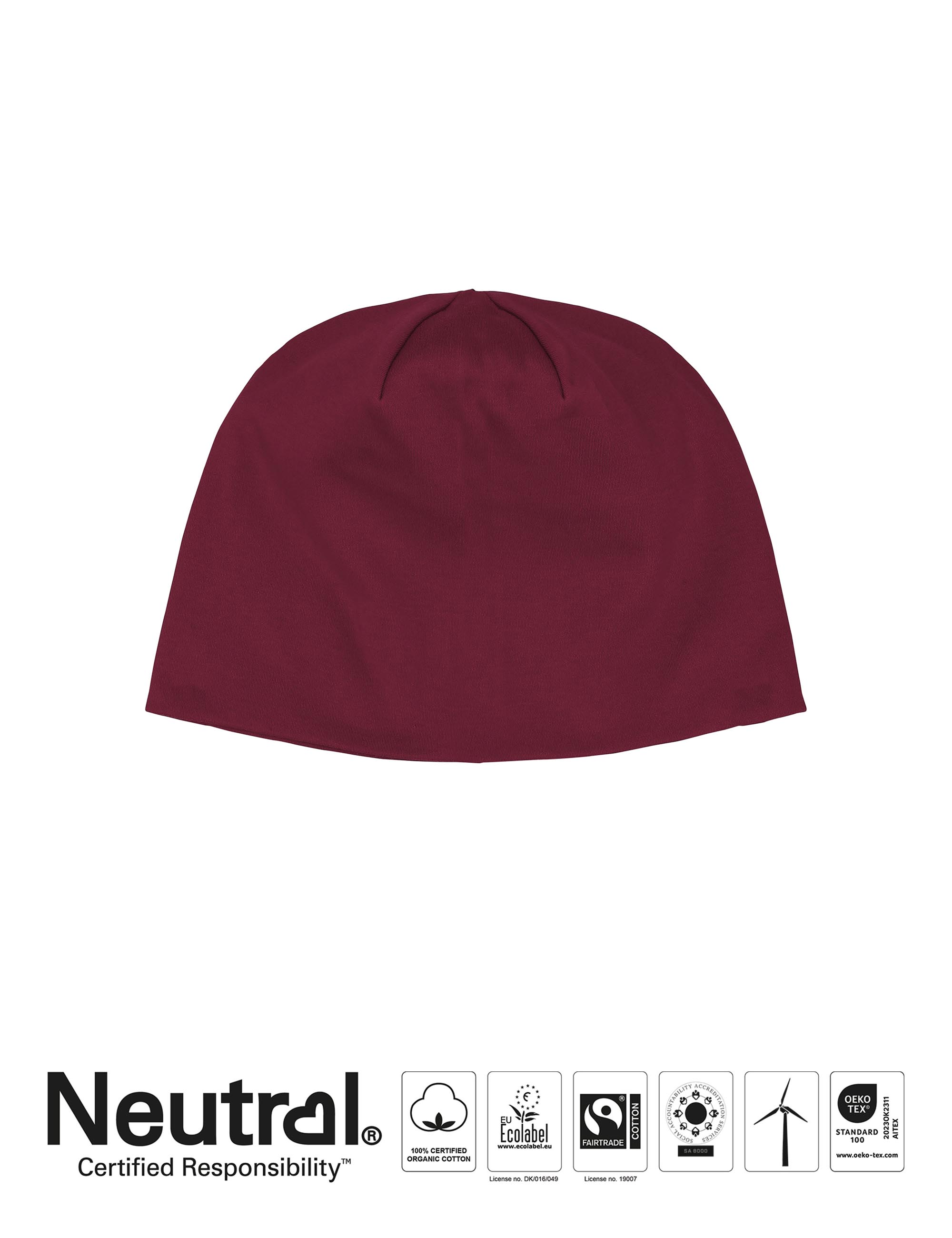 INTERLOCK BEANIE, Unisex, Neutral, Fairtrade & Organic GOTS - 6