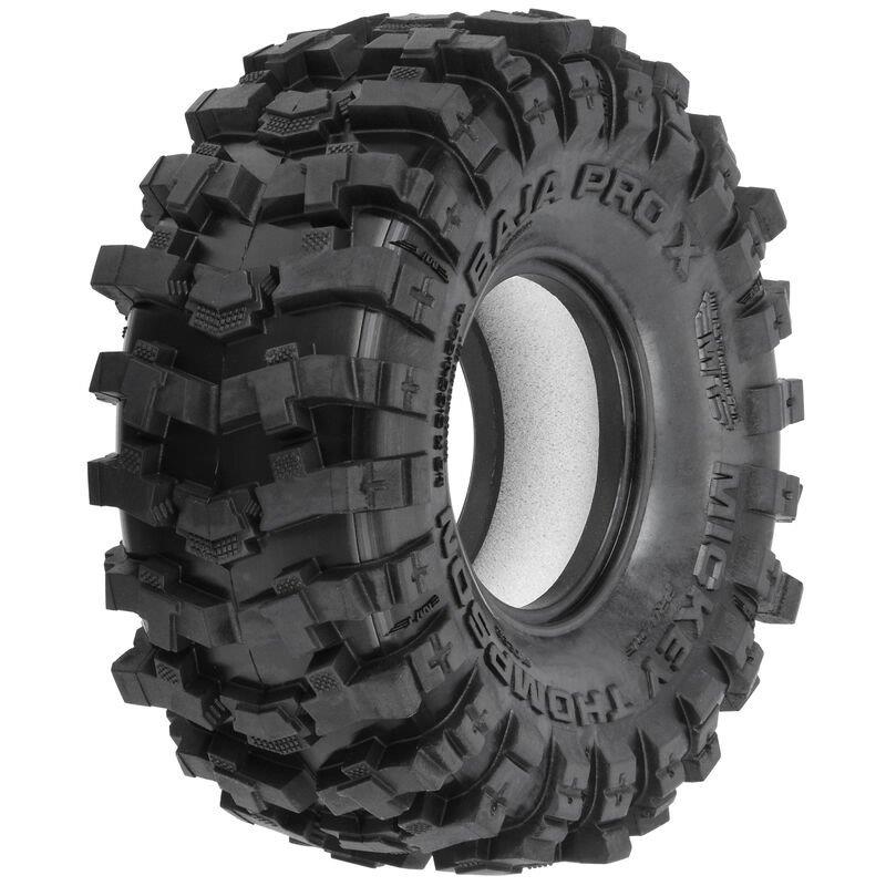 Pro-Line 1/10 Class 0 MT Baja Pro X G8 F/R 1.55inch Crawler Tires (2)