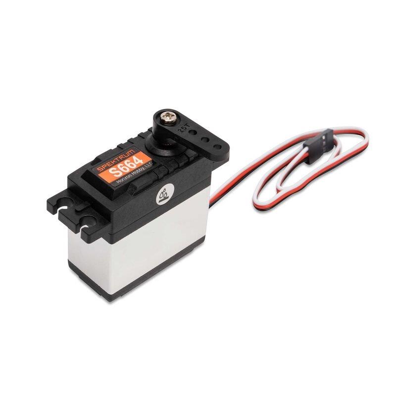Spektrum S664 Standard Waterproof Metal Gear Servo 25T - 2