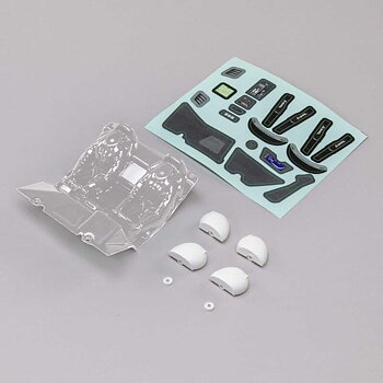 AXIAL Interior Set, Clear, Capra: UTB18
