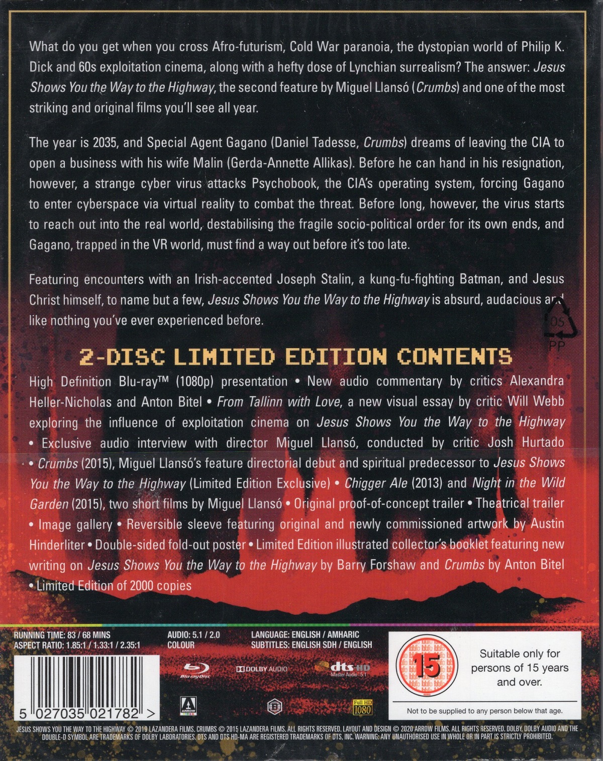Jesus Shows You the Way To the Highway / Crumbs (Limited Edition) (ej svensk text) (Blu-ray) - 2