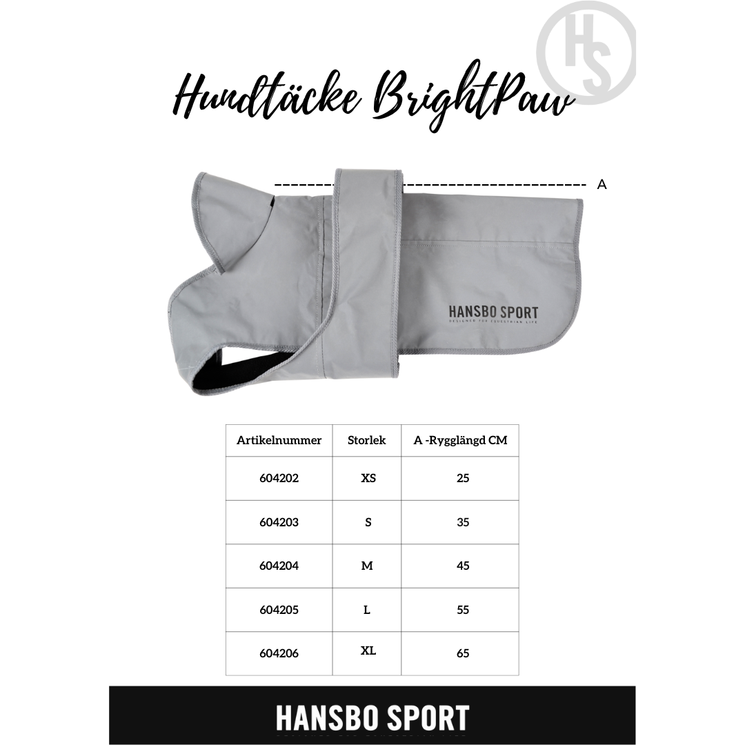 HANSBO SPORT HUNDTÄCKE MED REFLEX - 3
