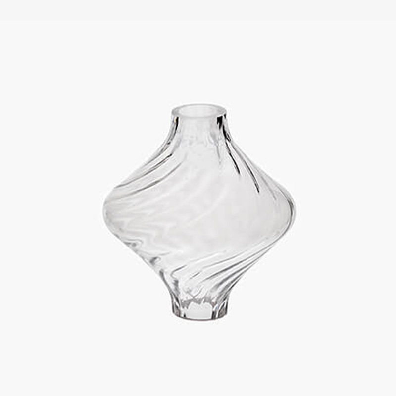 Accesorio de cristal para portavelas Transparente H=85 P= 85 mm