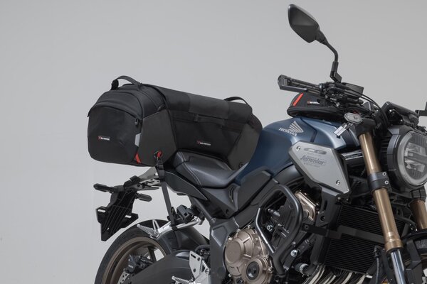 PRO Travelbag tail bag. 1680D Ballistic Nylon. Black/Anthracite. 65 l - 3
