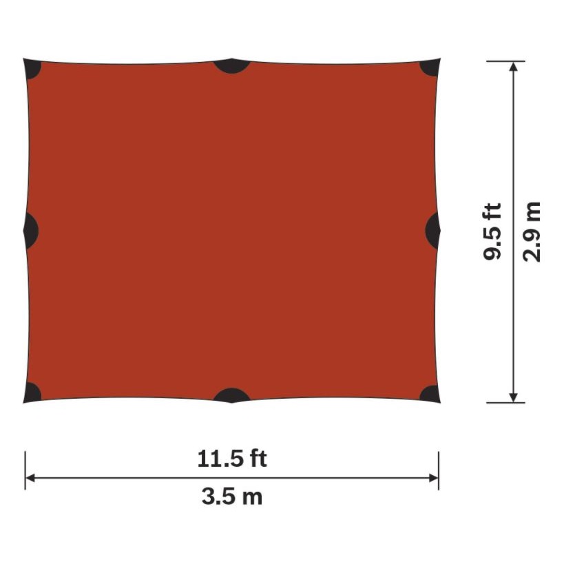 Hilleberg Tarp 10 XP Sand - Backpackinglight.dk