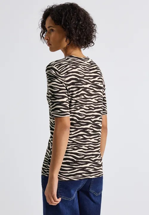 LTD QR Printed Turtleneck - Street One - 4
