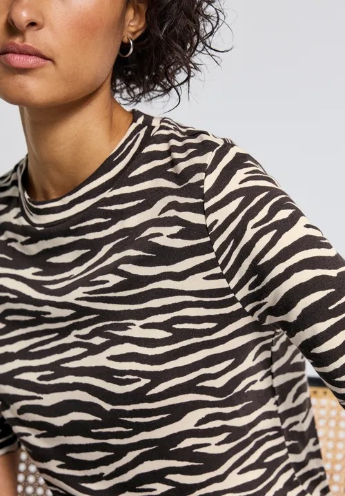 LTD QR Printed Turtleneck - Street One