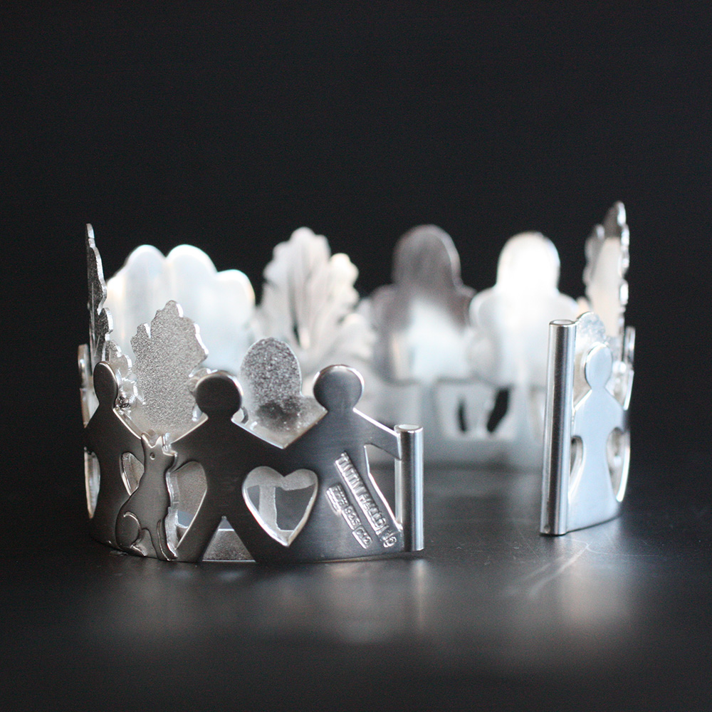 Unika smycken - armband - The Weave of Solidarity - 2