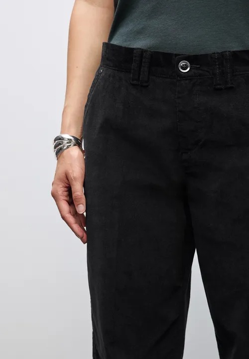 LTD QR Chino Velvet - Black - Street One - 4