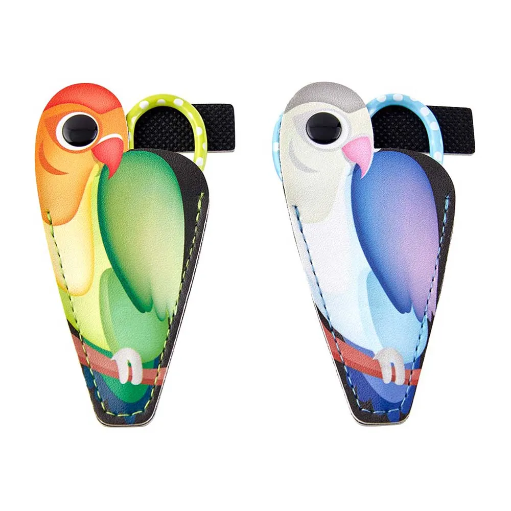 Purse Parrot, Broderisax i papegojfodral - 2