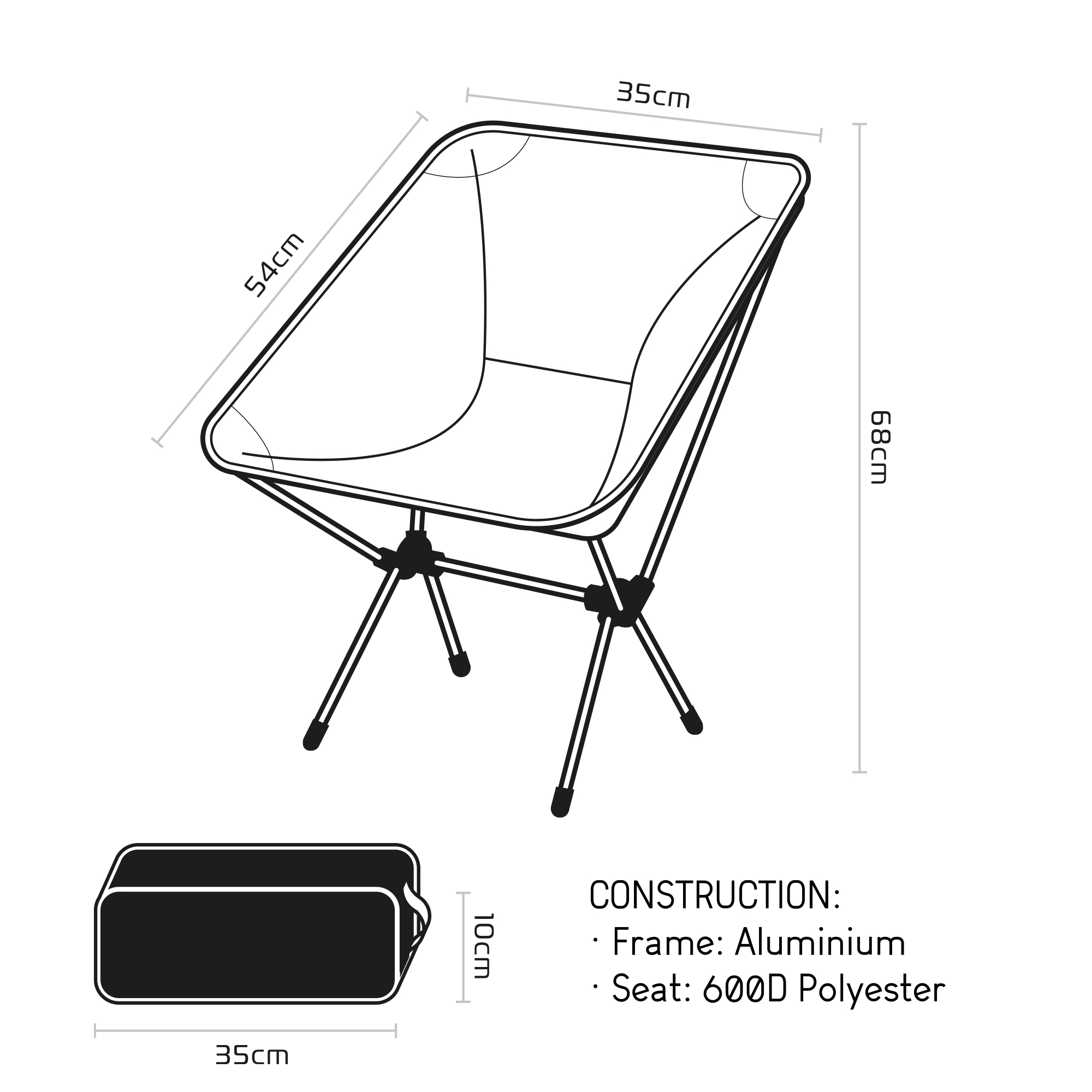 Oxford Camping Chair - 3