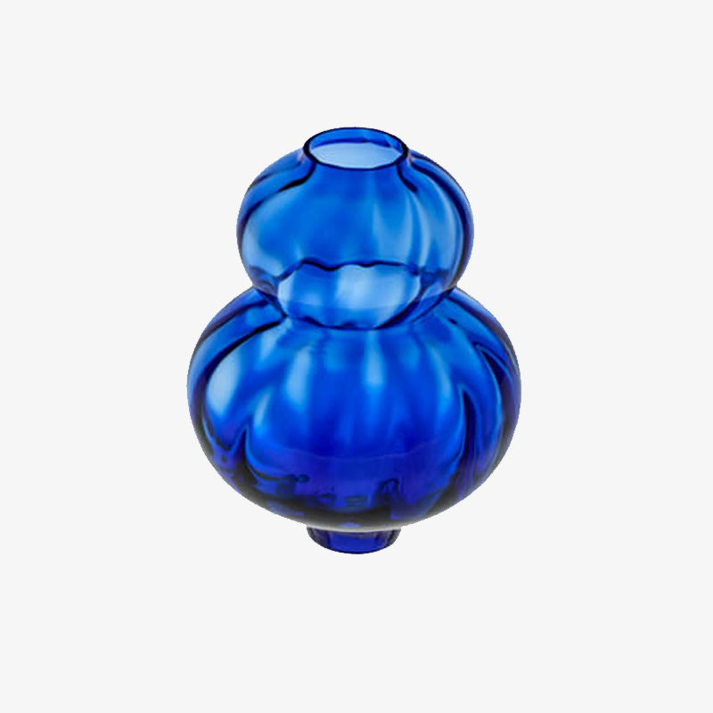 Glaszubehör für Kronleuchter Blau H100 D85