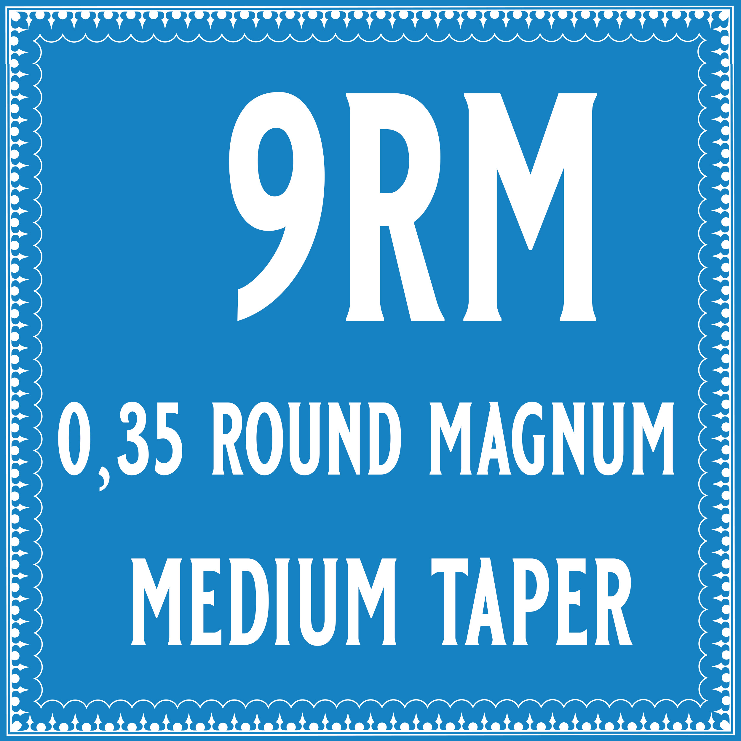 35/9 Round Magnum - Medium Taper