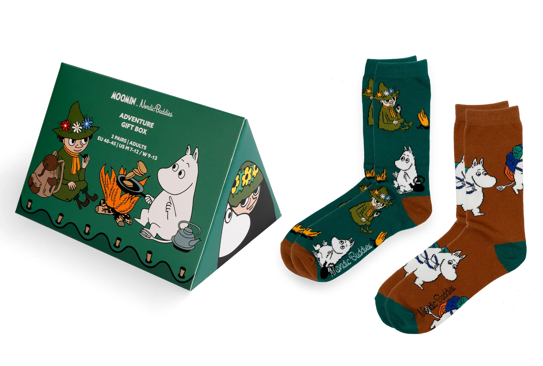 Adventure Gift Box Men's Socks 2-Pack
