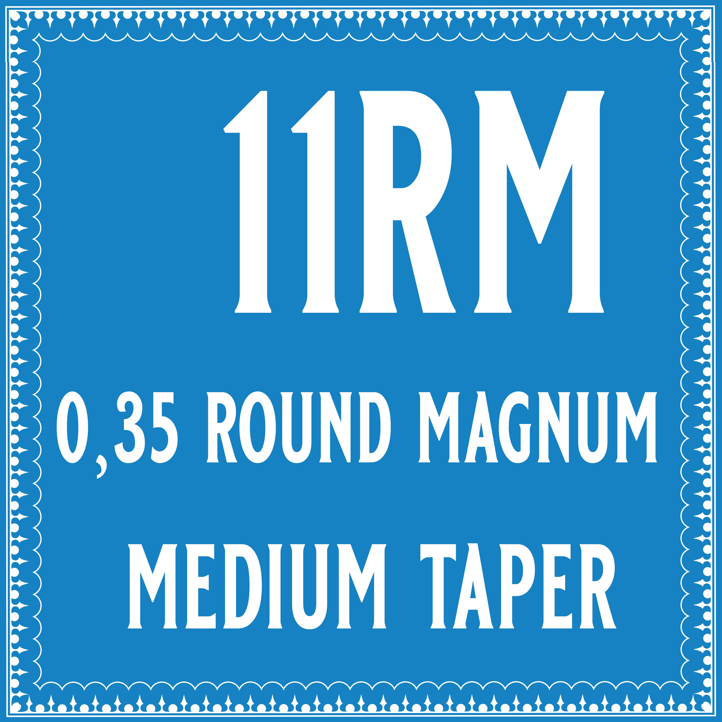 35/11 Round Magnum - Medium Taper